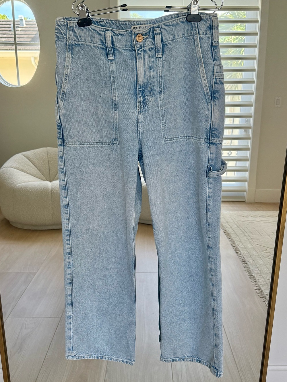 We The Free Major Leagues Wide Leg Utility Jeans - Picture 4 of 9